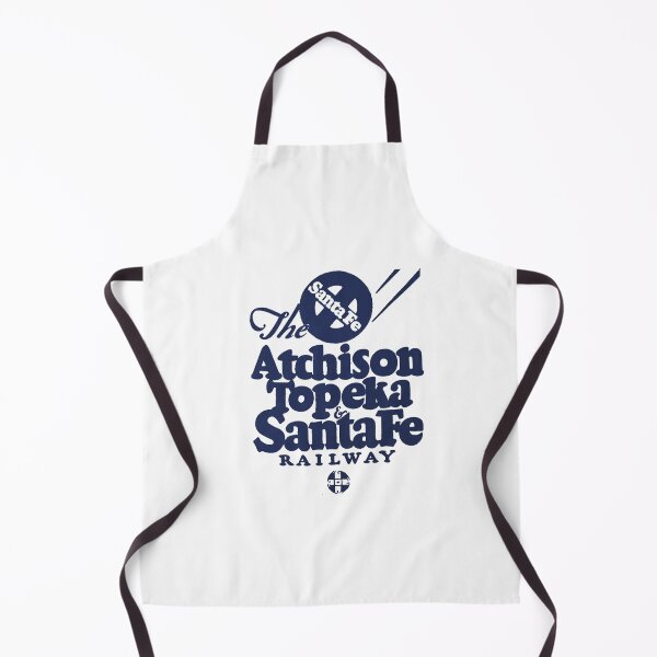 Artikelvorschau, Vintage Blue Atchison Topeka and Santa Fe Railway entworfen und verkauft von QuayTradingCo.