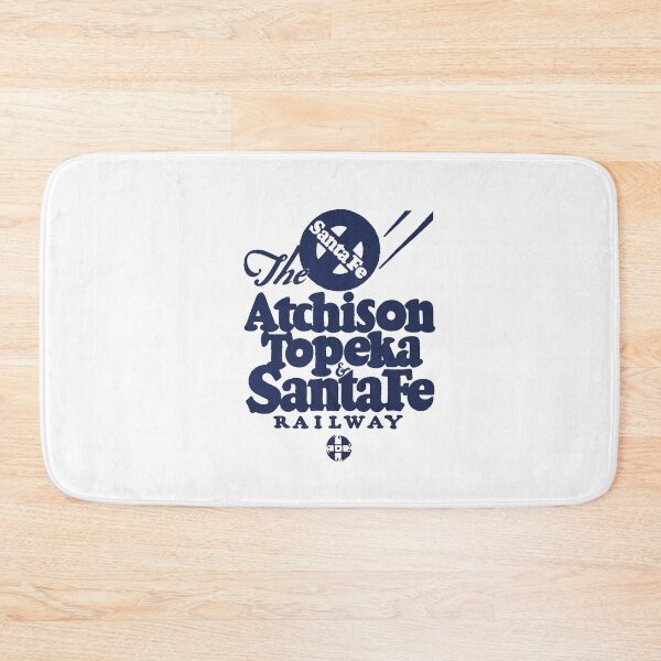 Item preview, Vintage Blue Atchison Topeka and Santa Fe Railway designed and sold by QuayTradingCo.