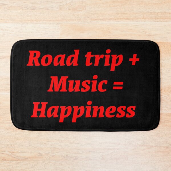 Item preview, Road trip + Music = Happiness  designed and sold by Nomad-Maynard.