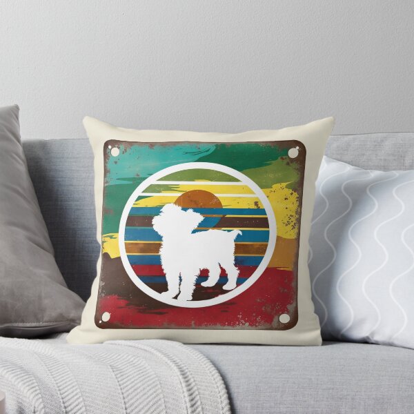 Item preview, Yorkshire Terrier Retro Sunset Silhouette | Cute Yorkie Lover Gift designed and sold by Fredster1966.