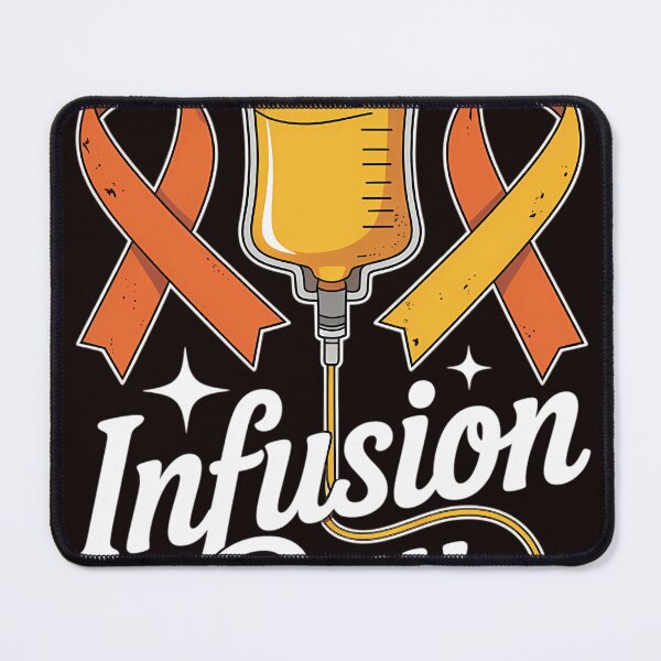 Item preview, MS infusion day Multiple Sclerosis Awareness Ribbon designed and sold by MAKOPOKOShop.