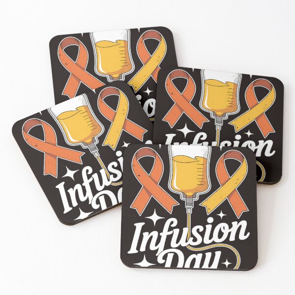Item preview, MS infusion day Multiple Sclerosis Awareness Ribbon designed and sold by MAKOPOKOShop.