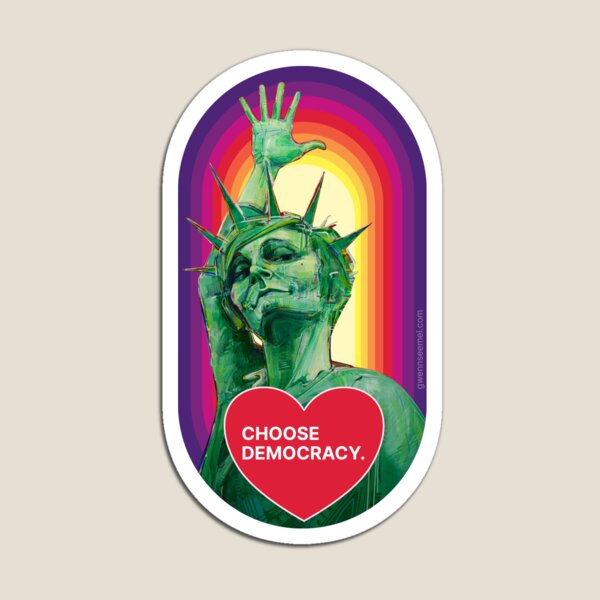 Item preview, Liberty: Choose Democracy designed and sold by Gwenn Seemel.