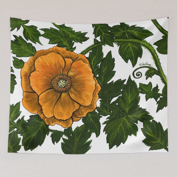 Item preview, California Poppy by Robert Saenz (Orange Edit) designed and sold by Robert Saenz.