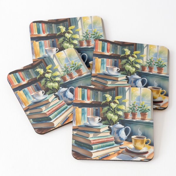 Item preview, Stack of Books Coffee Mugs - Books And Coffee Lovers designed and sold by Wiss2Arts.
