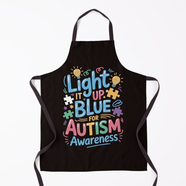 Item preview, Light It Up Blue Autism Awareness designed and sold by MAKOPOKOShop.