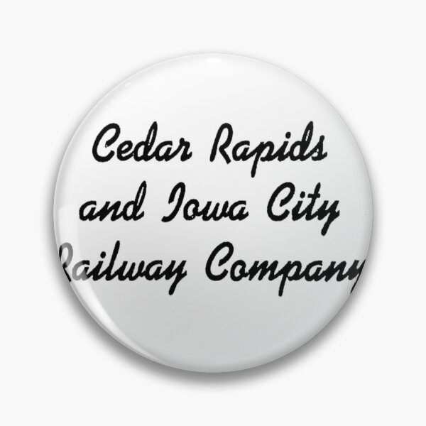 Artikelvorschau, Vintage Cedar Rapids and Iowa City Railway Company entworfen und verkauft von QuayTradingCo.