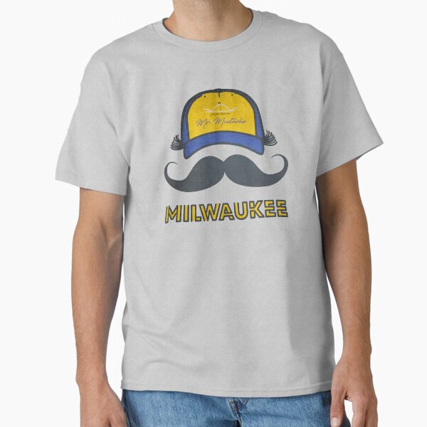 Item preview, Mr. Mustache • Rollie Fingers • Milwaukee Brewers designed and sold by MKE Rhine Maiden  •  Grumble Services, LLC..