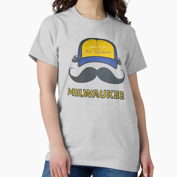 Item preview, Mr. Mustache • Rollie Fingers • Milwaukee Brewers designed and sold by MKE Rhine Maiden  •  Grumble Services, LLC..