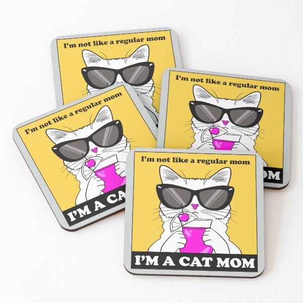 Item preview, I'm a CAT MOM! designed and sold by poket.piktures.