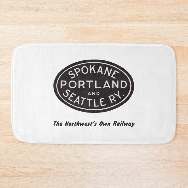 Item preview,  Vintage Spokane Portland and Seattle Railroad - The Northwest's Own Railway designed and sold by QuayTradingCo.