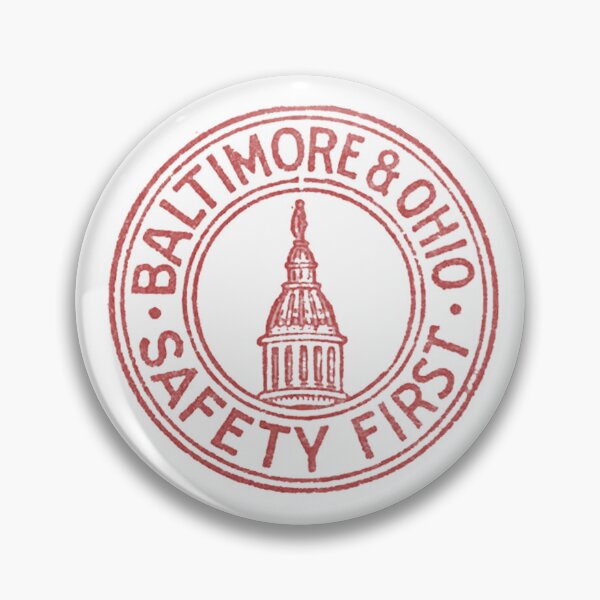 Item preview, Vintage Baltimore and Ohio Railroad - Safety First designed and sold by QuayTradingCo.
