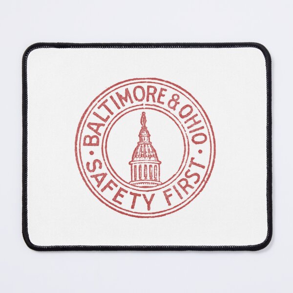 Item preview, Vintage Baltimore and Ohio Railroad - Safety First designed and sold by QuayTradingCo.