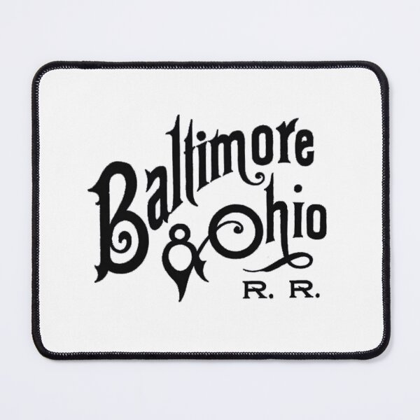 Item preview, Vintage Early Baltimore and Ohio Railroad Script designed and sold by QuayTradingCo.