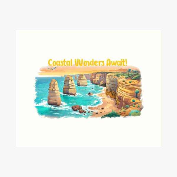 Item preview, Great Ocean Road Adventure designed and sold by ArtisticDesignsbyLinda.