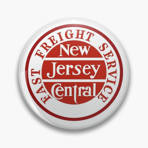 Item preview, Vintage New Jersey Central Railroad - Fast Freight Service designed and sold by QuayTradingCo.