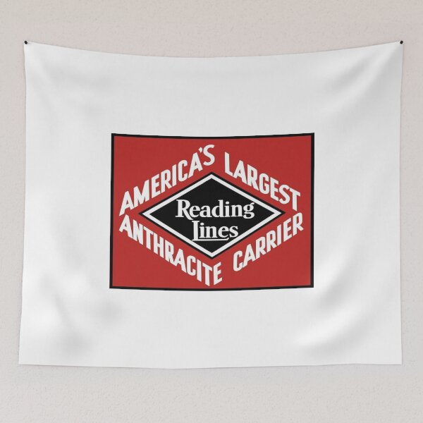 Item preview, Vintage Reading Lines - America's Largest Anthracite Carrier designed and sold by QuayTradingCo.