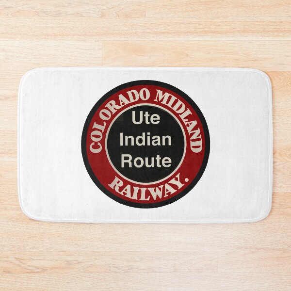 Item preview, Vintage Colorado Midland - Ute Indian Route designed and sold by QuayTradingCo.