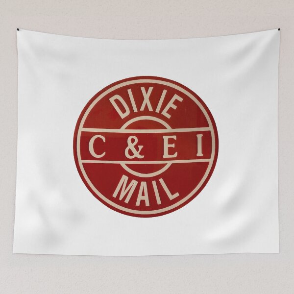Artikelvorschau, Vintage Chicago and Eastern Illinois Railway - Dixie Mail entworfen und verkauft von QuayTradingCo.