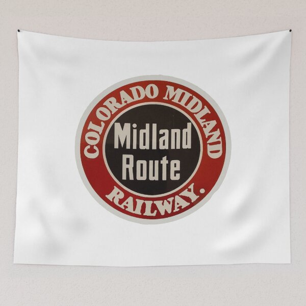 Item preview, Vintage Colorado Midland Railway - The Midland Route designed and sold by QuayTradingCo.