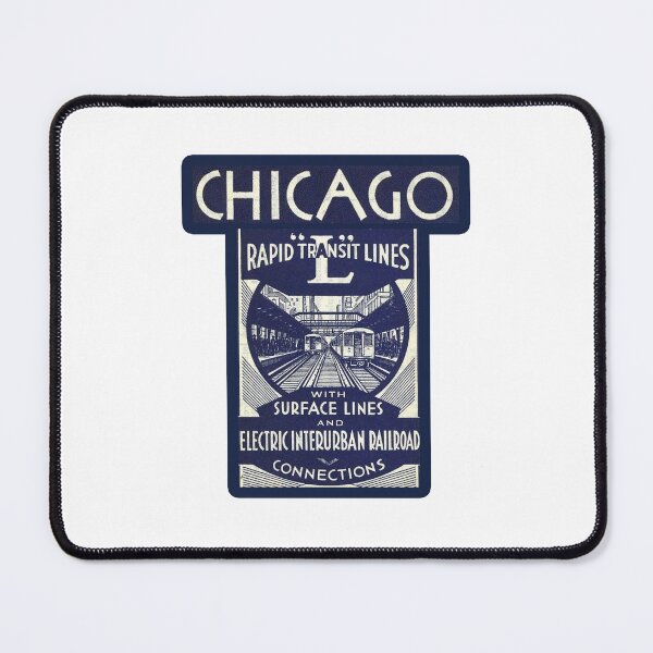 Item preview, Chicago and Suburbs Rapid Transit L Lines designed and sold by QuayTradingCo.