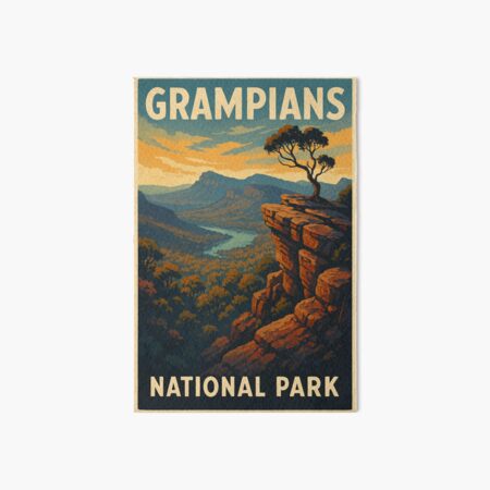 Item preview, Grampians National Park Sunset Overlook, Victoria Australia designed and sold by placesonearth.