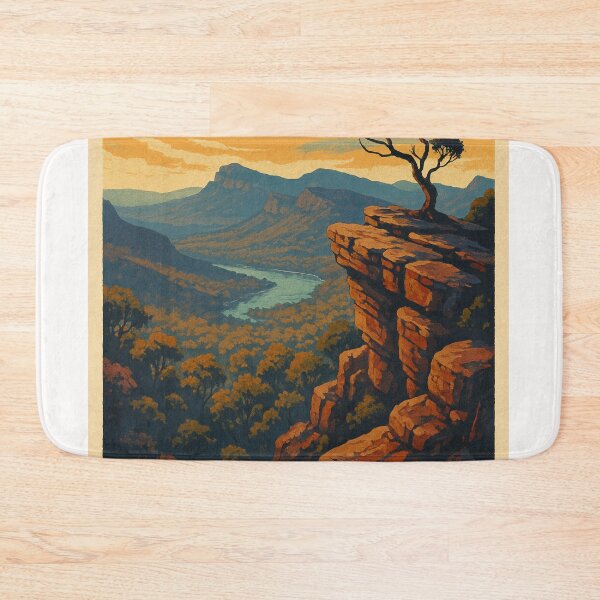Item preview, Grampians National Park Sunset Overlook, Victoria Australia designed and sold by Places On Earth.