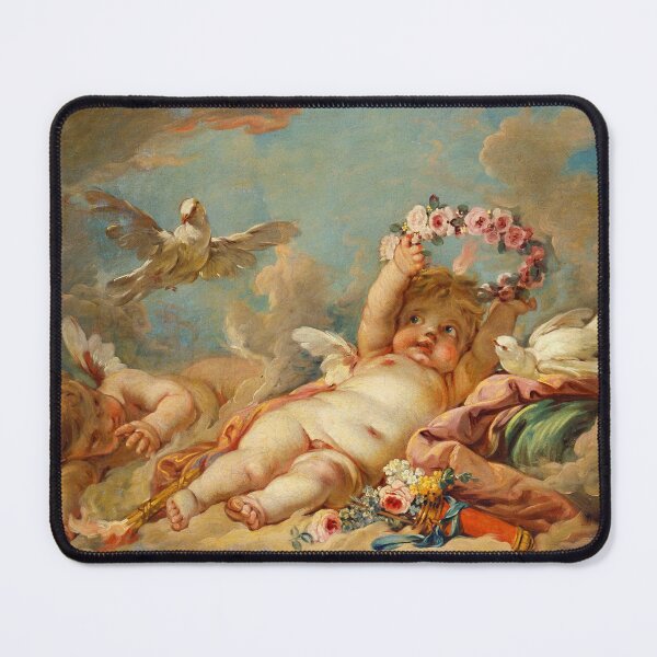 Item preview, François Boucher Cherubs Rococo Victorian French Painting Art designed and sold by Anticulture.