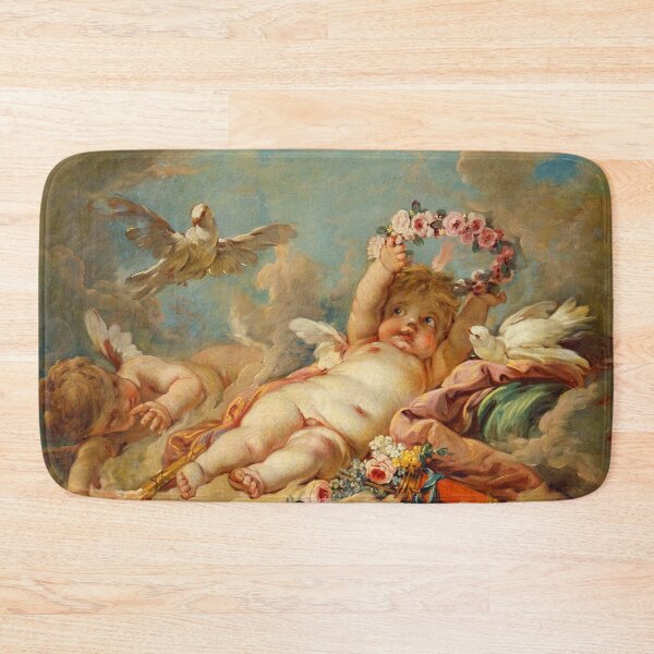 Item preview, François Boucher Cherubs Rococo Victorian French Painting Art designed and sold by Anticulture.