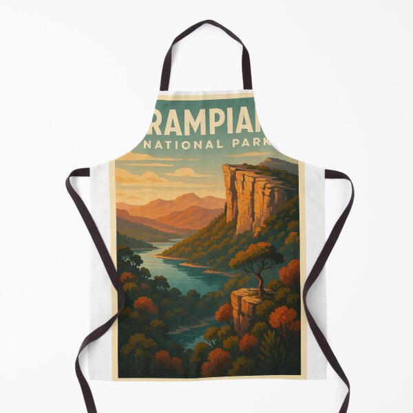 Item preview, River Valley and Cliffs at Grampians National Park, Western Victoria designed and sold by Places On Earth.