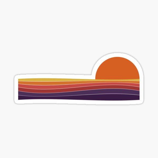 Item preview, Retro Sunset. #2 designed and sold by EunsooLee.