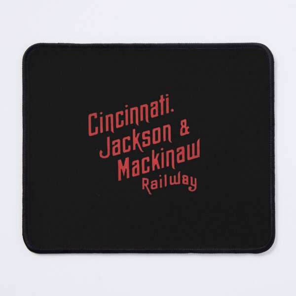 Item preview, Vintage Cincinnati Jackson and Mackinaw Railway designed and sold by QuayTradingCo.