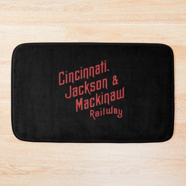 Item preview, Vintage Cincinnati Jackson and Mackinaw Railway designed and sold by QuayTradingCo.