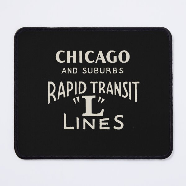 Item preview, Vintage Chicago and Suburbs Rapid Transit L Lines designed and sold by QuayTradingCo.