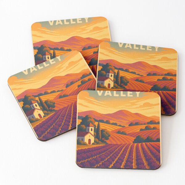 Item preview, Barossa Valley Vineyard Landscape at Dusk, South Australia designed and sold by Places On Earth.