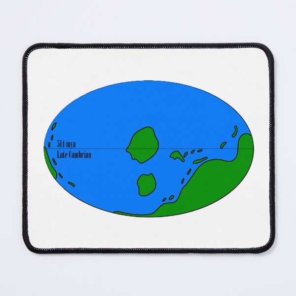 Item preview, Cambrian world map designed and sold by Lydia Conder.