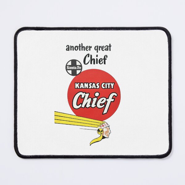 Artikelvorschau, Vintage Santa Fe Railroad - Another Great Chief entworfen und verkauft von QuayTradingCo.