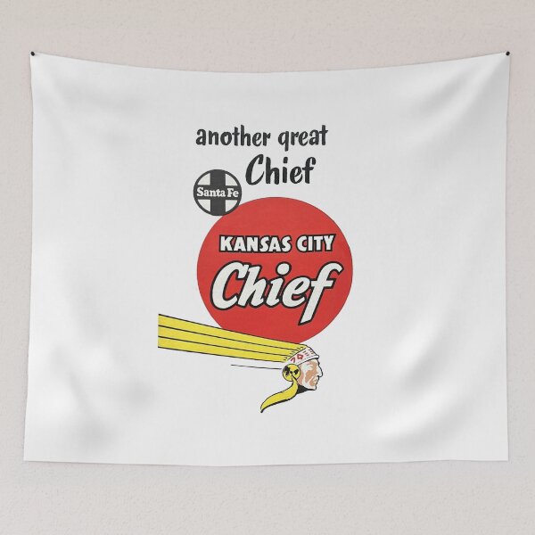 Item preview,  Vintage Santa Fe Railroad - Another Great Chief designed and sold by QuayTradingCo.
