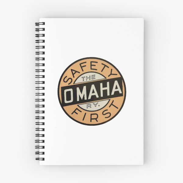 Item preview, Vintage The Omaha Railway - Safety First designed and sold by QuayTradingCo.