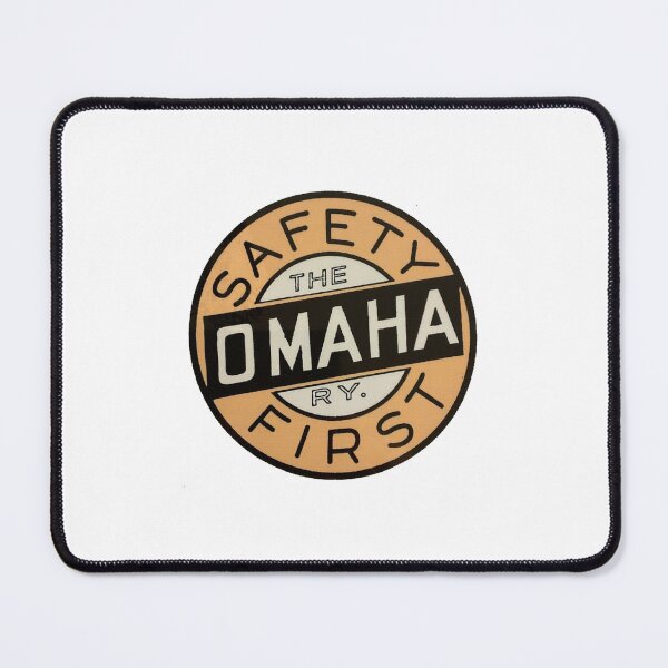 Item preview, Vintage The Omaha Railway - Safety First designed and sold by QuayTradingCo.