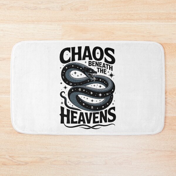 Item preview, Chaos Beneath the Heavens – Cosmic Serpent Norse-Inspired Design designed and sold by Zanigold.