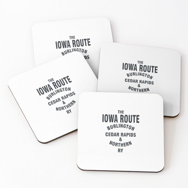 Item preview, Burlington Cedar Rapids and Northern Railway - The Iowa Route designed and sold by QuayTradingCo.