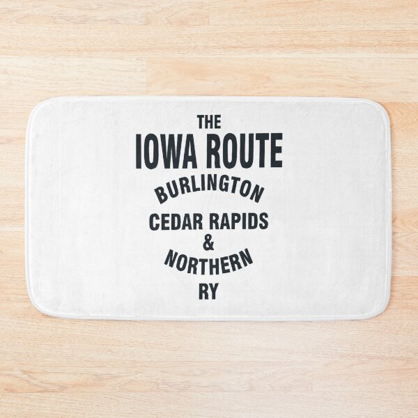 Item preview, Burlington Cedar Rapids and Northern Railway - The Iowa Route designed and sold by QuayTradingCo.