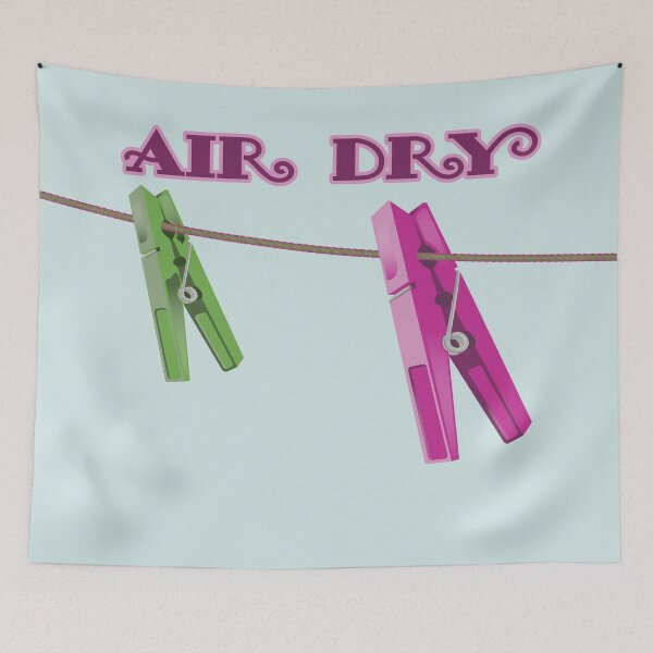 Item preview, Air dry washing clothesline clothespins designed and sold by LICENSEDLEGIT.