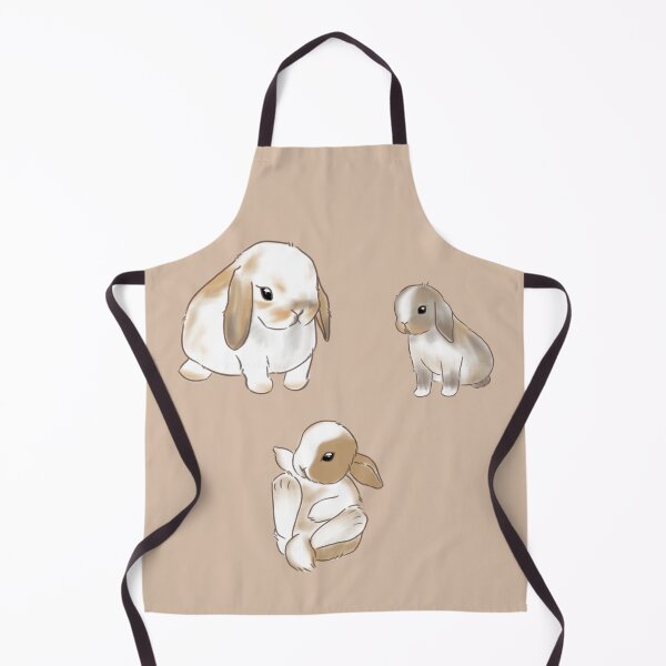 Item preview, Lop Bunnies (Taupe Background) designed and sold by artbyshaniah.