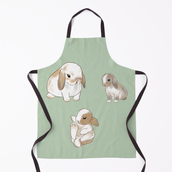 Item preview, Lop Bunnies (Sage Background) designed and sold by artbyshaniah.