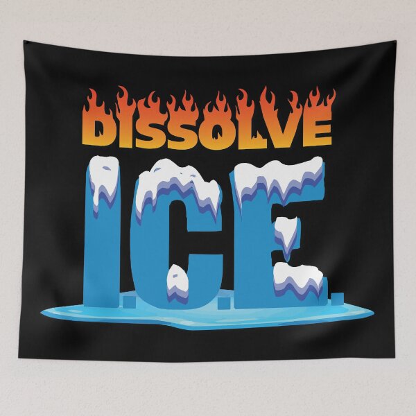 Item preview, Dissolve I.C.E. - ICE operates outside of the legal system  designed and sold by Winner Chicken Dinner Designs.