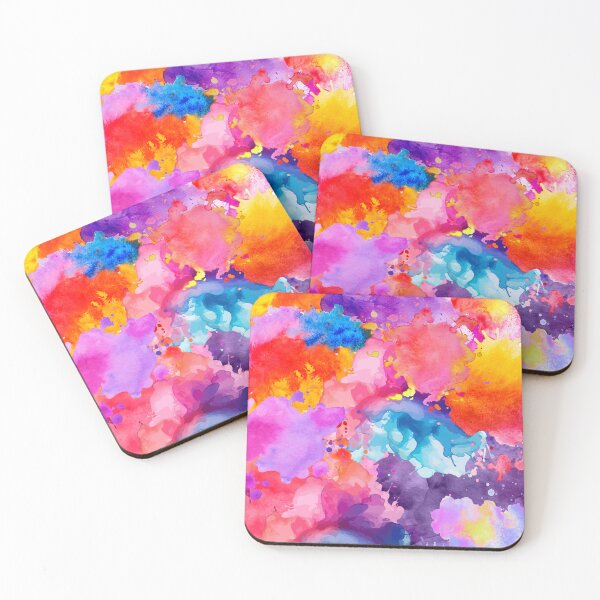Item preview, Radiant Chaos - Colour splash Abstract Art designed and sold by Fantacaroo Designs.