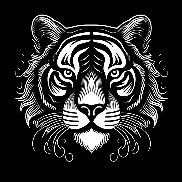 Artwork thumbnail, Tiger - Raloel by Raloel Art