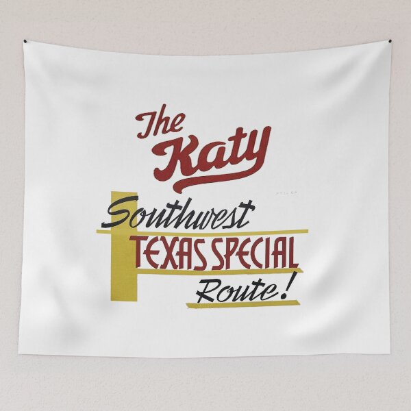Item preview, Vintage Katy Railroad - Southwest Texas Special Route designed and sold by QuayTradingCo.
